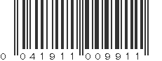 UPC 041911009911