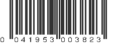 UPC 041953003823