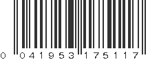 UPC 041953175117