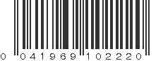 UPC 041969102220