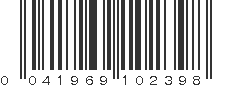 UPC 041969102398