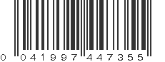 UPC 041997447355