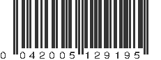 UPC 042005129195