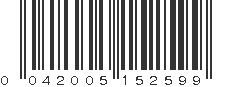 UPC 042005152599