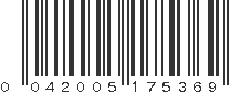 UPC 042005175369