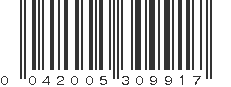 UPC 042005309917