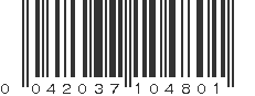 UPC 042037104801