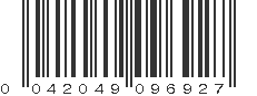 UPC 042049096927