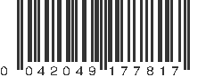 UPC 042049177817