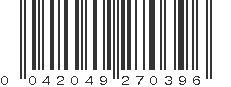 UPC 042049270396