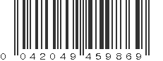 UPC 042049459869