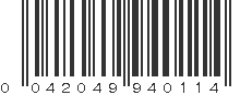 UPC 042049940114