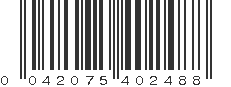 UPC 042075402488