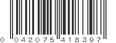 UPC 042075418397