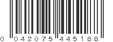 UPC 042075445188