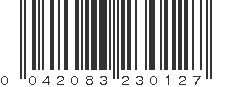 UPC 042083230127