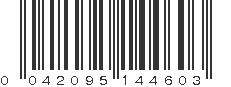 UPC 042095144603