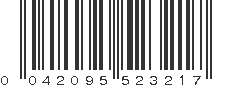 UPC 042095523217