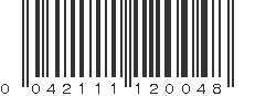UPC 042111120048