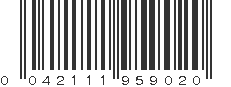 UPC 042111959020