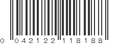 UPC 042122118188