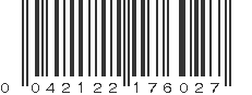 UPC 042122176027