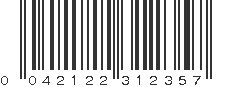 UPC 042122312357