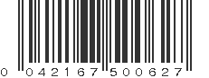 UPC 042167500627