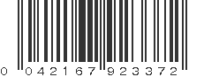 UPC 042167923372