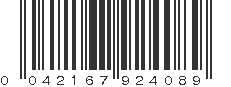 UPC 042167924089