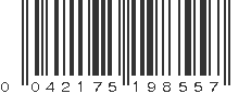 UPC 042175198557