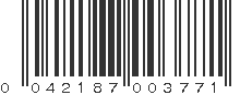 UPC 042187003771