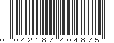 UPC 042187404875