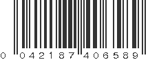 UPC 042187406589