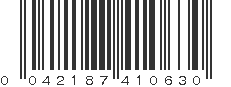 UPC 042187410630