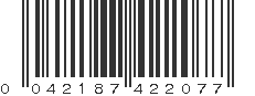 UPC 042187422077