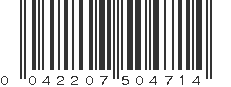 UPC 042207504714