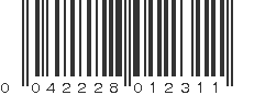 UPC 042228012311