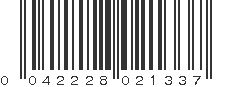 UPC 042228021337