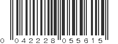 UPC 042228055615