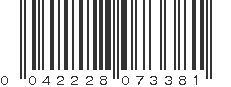 UPC 042228073381