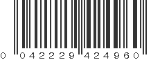 UPC 042229424960