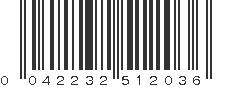 UPC 042232512036