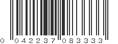 UPC 042237083333