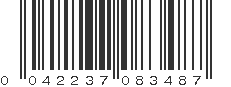 UPC 042237083487