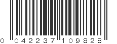 UPC 042237109828