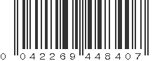 UPC 042269448407