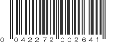 UPC 042272002641