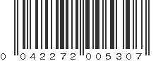 UPC 042272005307