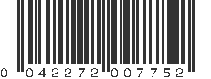 UPC 042272007752